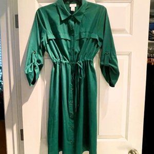 Motherhood Maternity tiered waist dress that hits below the knee